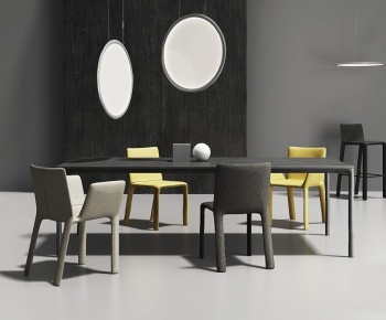 Modern Dining Table And Chairs-ID:917343461