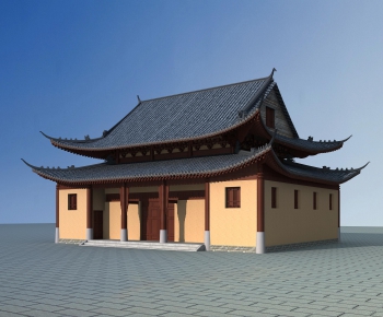 Chinese Style Ancient Architectural Buildings-ID:380279929