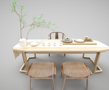 New Chinese Style Tea Tables And Chairs-ID:856164693