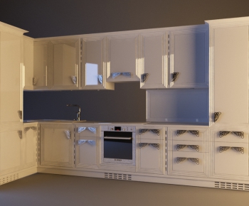 European Style Kitchen Cabinet-ID:287940447