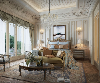 French Style Bedroom-ID:227532117