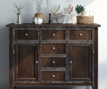 Industrial Style Decorative Cabinet-ID:937330854