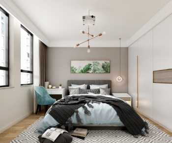 Nordic Style Bedroom-ID:260749364