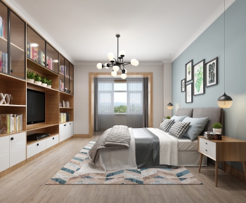 Nordic Style Bedroom-ID:505876217