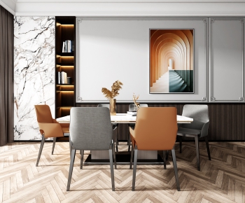 Modern Dining Table And Chairs-ID:768682118