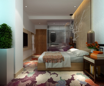 New Chinese Style Guest Room-ID:768478822