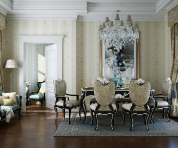 New Classical Style Dining Room-ID:614718872
