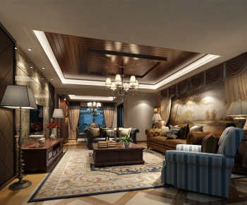 American Style A Living Room-ID:889852163