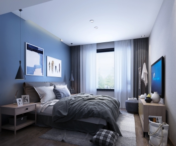 Nordic Style Bedroom-ID:499912839