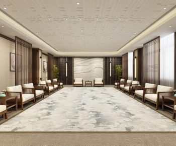 New Chinese Style Reception Room-ID:671413627