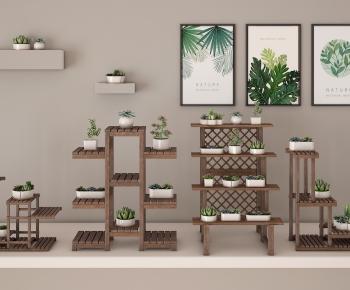 Modern Potted Green Plant-ID:336231124