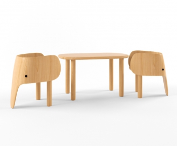 Nordic Style Children's Table/chair-ID:885378277
