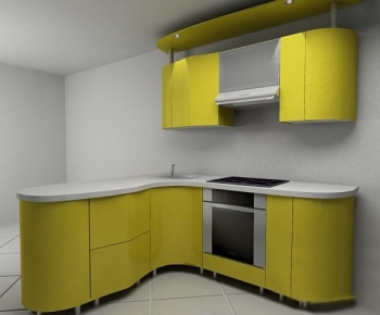 Modern Kitchen Cabinet-ID:132427357
