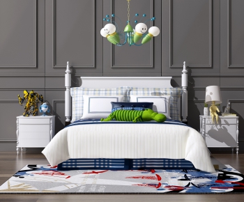 American Style Child's Bed-ID:373419493