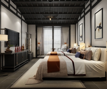 New Chinese Style Guest Room-ID:734521122