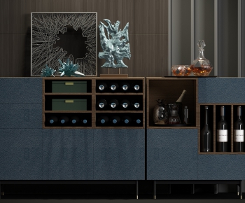 New Chinese Style Wine Cabinet-ID:571200345