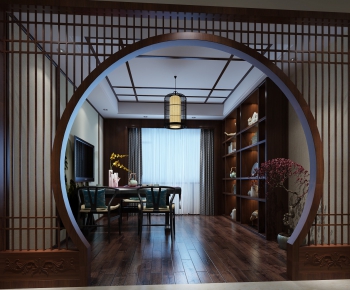 New Chinese Style Tea House-ID:752396544