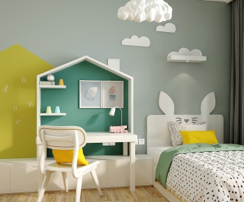 Nordic Style Children's Room-ID:217692511