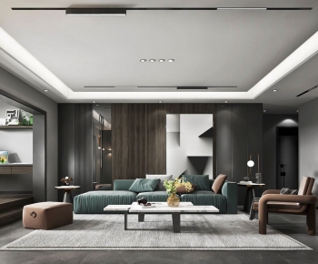 Modern A Living Room-ID:900926932