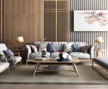Japanese Style Sofa Combination-ID:114200626