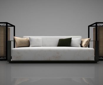 Modern Three-seat Sofa-ID:630743585