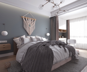 Nordic Style Bedroom-ID:446199725