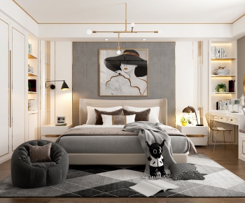 Modern Bedroom-ID:284064231