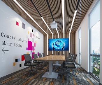 Modern Meeting Room-ID:664852242