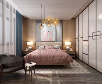 Nordic Style Bedroom-ID:194406571