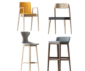 Nordic Style Bar Chair-ID:259195111