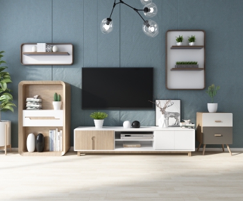 Nordic Style TV Cabinet-ID:879587579