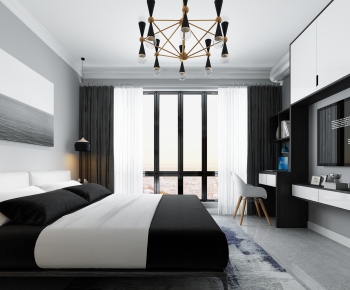 Modern Bedroom-ID:489251795