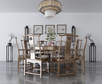 Modern Dining Table And Chairs-ID:225287384