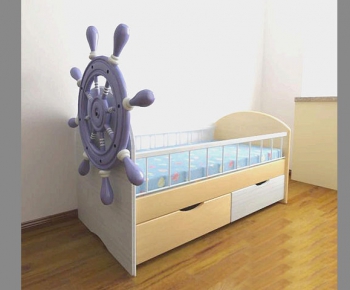 European Style Child's Bed-ID:414963167
