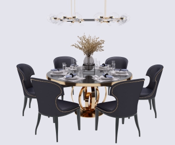 Modern Dining Table And Chairs-ID:174280261