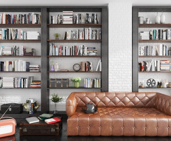 Industrial Style Bookcase-ID:674811535