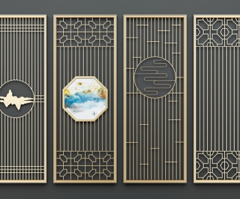 New Chinese Style Partition-ID:907574586