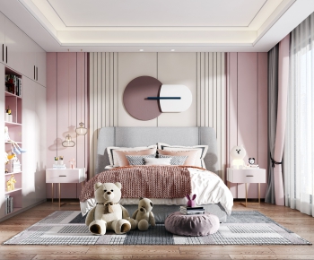 Modern Girl's Room Daughter's Room-ID:952565779