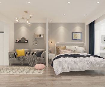 Nordic Style Bedroom-ID:973986515