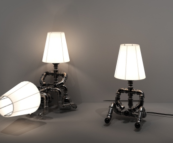 Industrial Style Table Lamp-ID:153004591