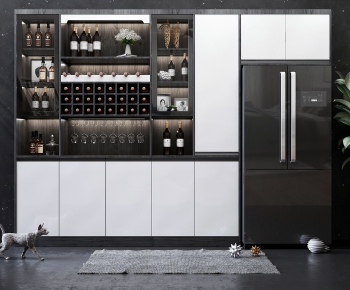 Modern Wine Cabinet-ID:100917191