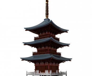 Chinese Style Ancient Architectural Buildings-ID:629322821
