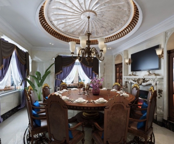 American Style Dining Room-ID:633796231