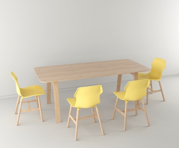 Nordic Style Dining Table And Chairs-ID:751504795