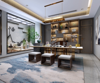 New Chinese Style Tea House-ID:237778668