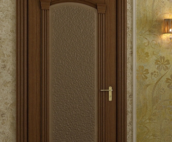 Modern Solid Wood Door-ID:659291972