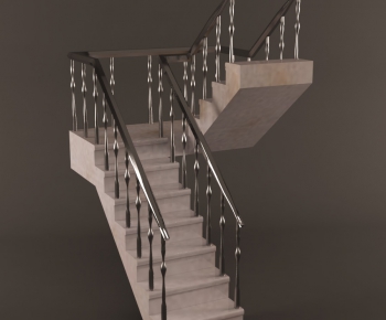 现代楼梯栏杆/电梯-ID:862480568