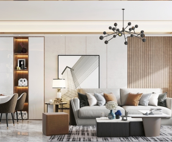 Modern A Living Room-ID:114250593