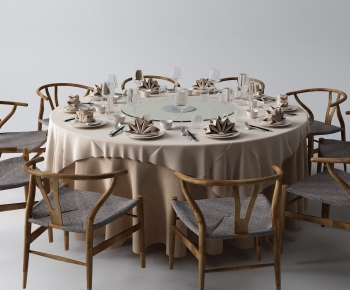 Modern Dining Table And Chairs-ID:217354762