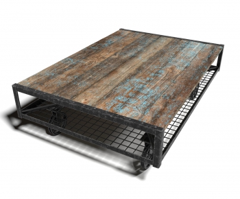 Industrial Style Coffee Table-ID:297313675